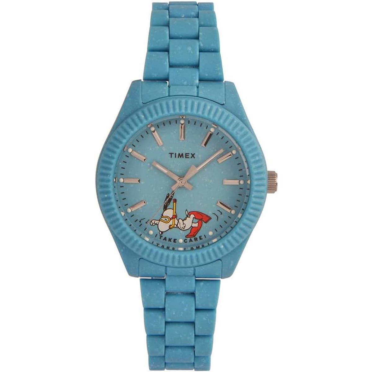 Timex Women`s Waterbury Ocean Recycled Plastic 37Mm Watch