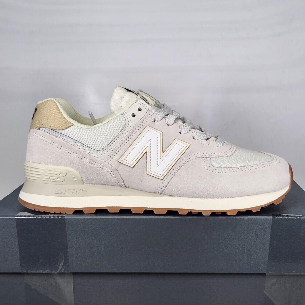 Size 9.5 - New Balance 574 - Reflection Angora / White - Womens - WL574N02