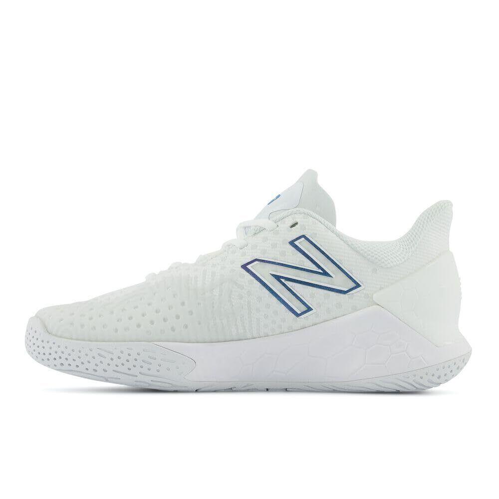 New Balance Women`s Fresh Foam X Lav V2 Hard Court Tennis Shoe White/black 9.5 - Beige