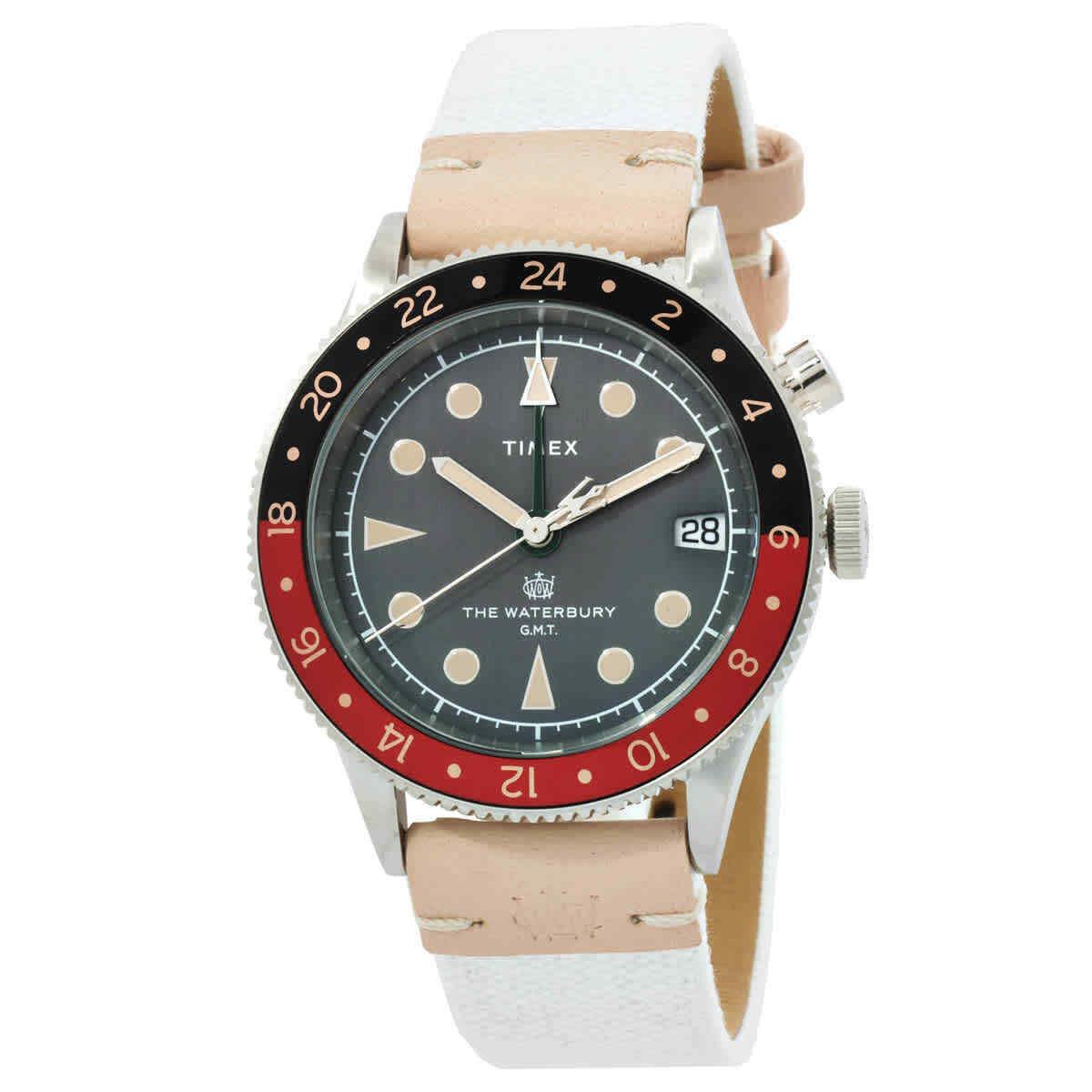 Timex Waterbury Traditional Gmt Quartz Men`s Watch TW2V74100VQ