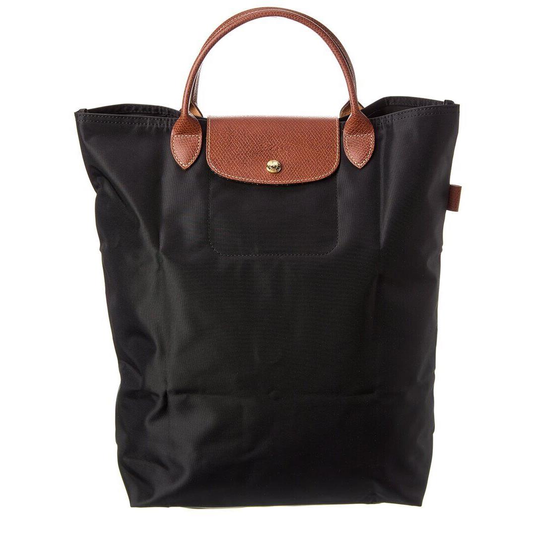 Longchamp Le Pliage Medium Canvas Tote Women`s Black