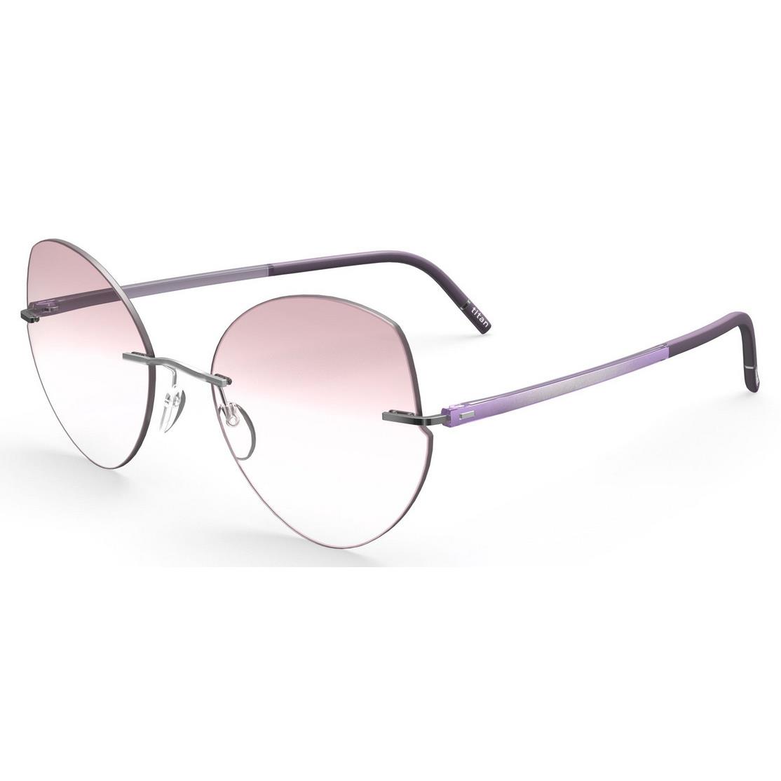 Silhouette Eyeglasses 5567 The Wave 56/17/135 7005 Lavender Spoom 5567/LY-7000