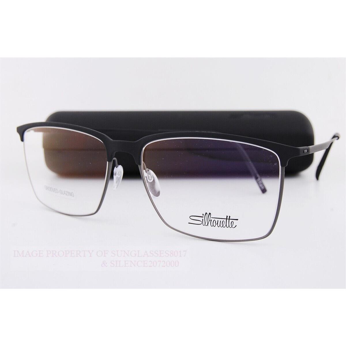 Silhouette Eyeglass Frames Urban Fusion Full Rim 2946 9060 Black 54mm Men