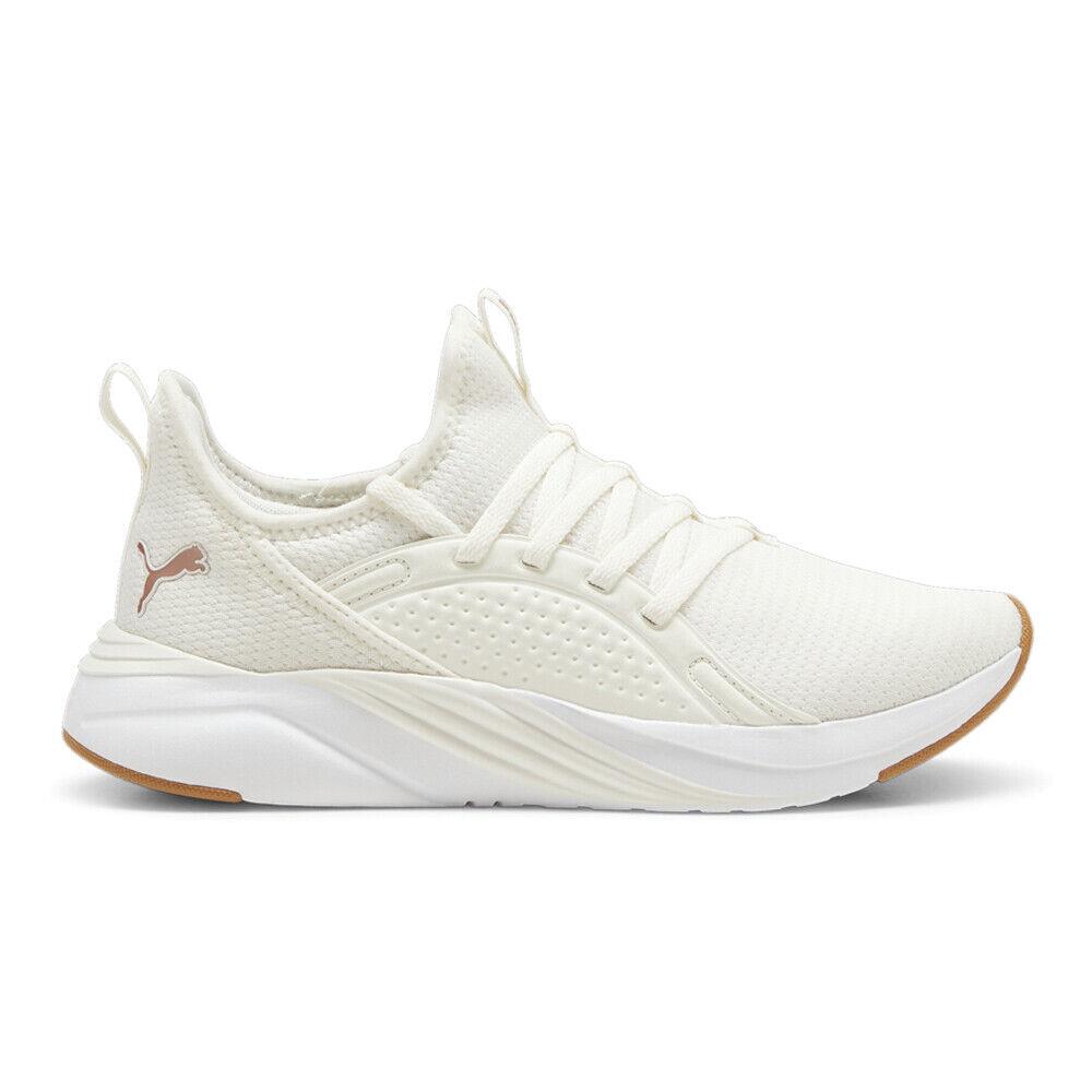 Puma Softride Sophia 2 Lace Up Running Womens Off White Sneakers Athletic Shoes - Off White