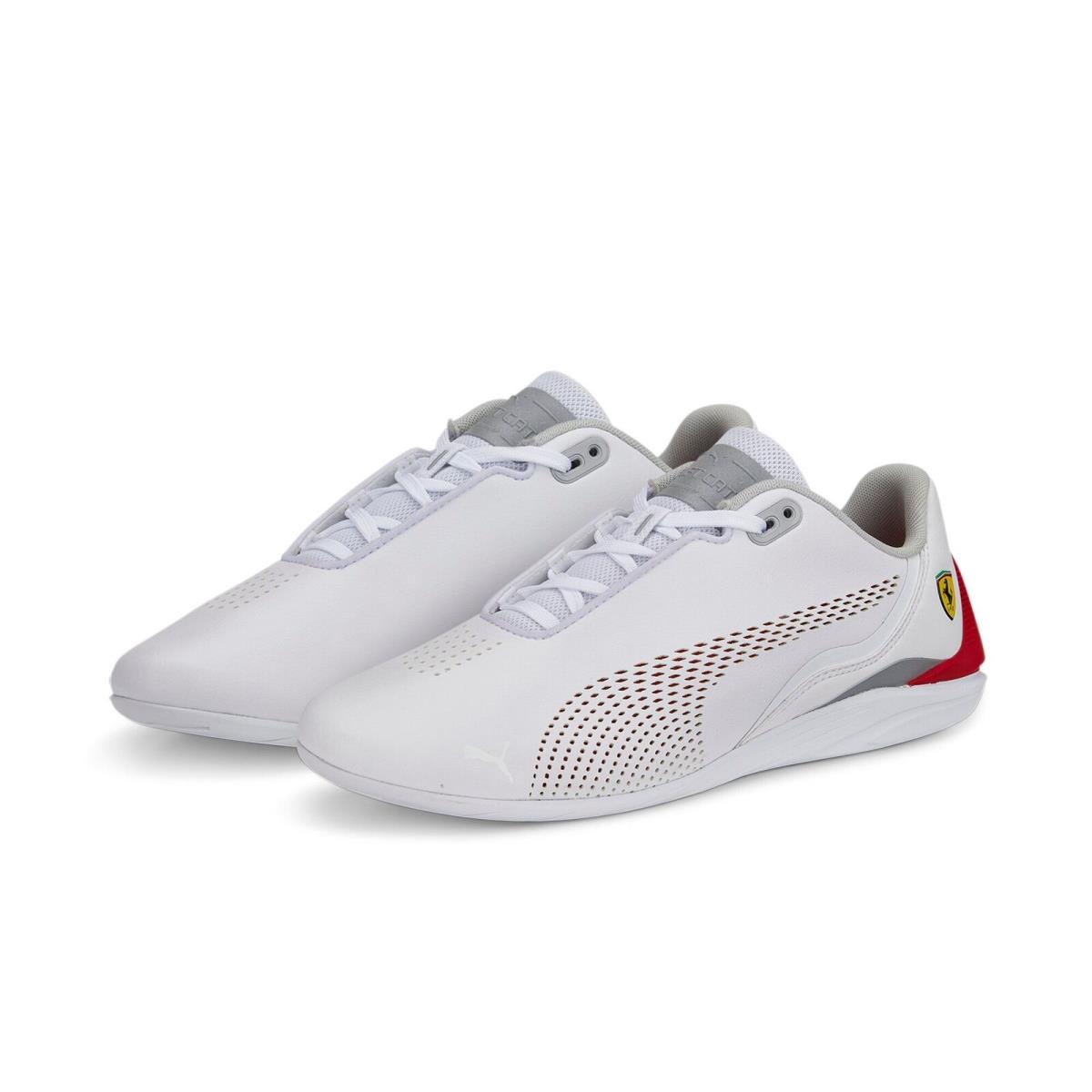 307193-02 Mens Puma Ferrari Drift Cat Decima - White