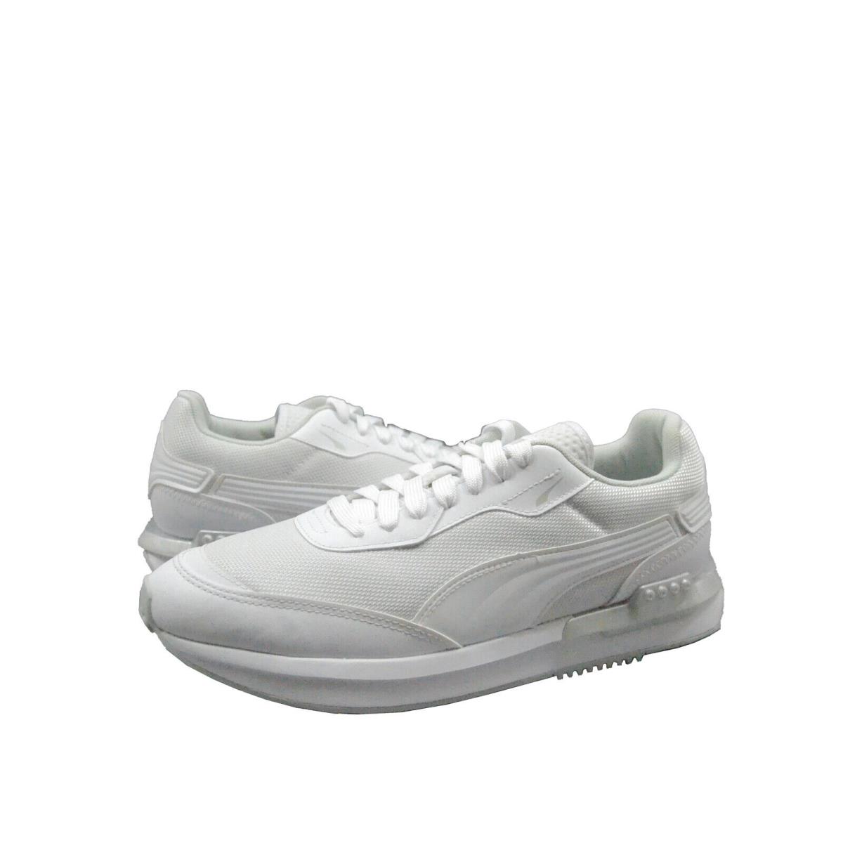 Men`s Shoes Puma City Rider Molded Casual Sneakers 38341102 Puma White - White