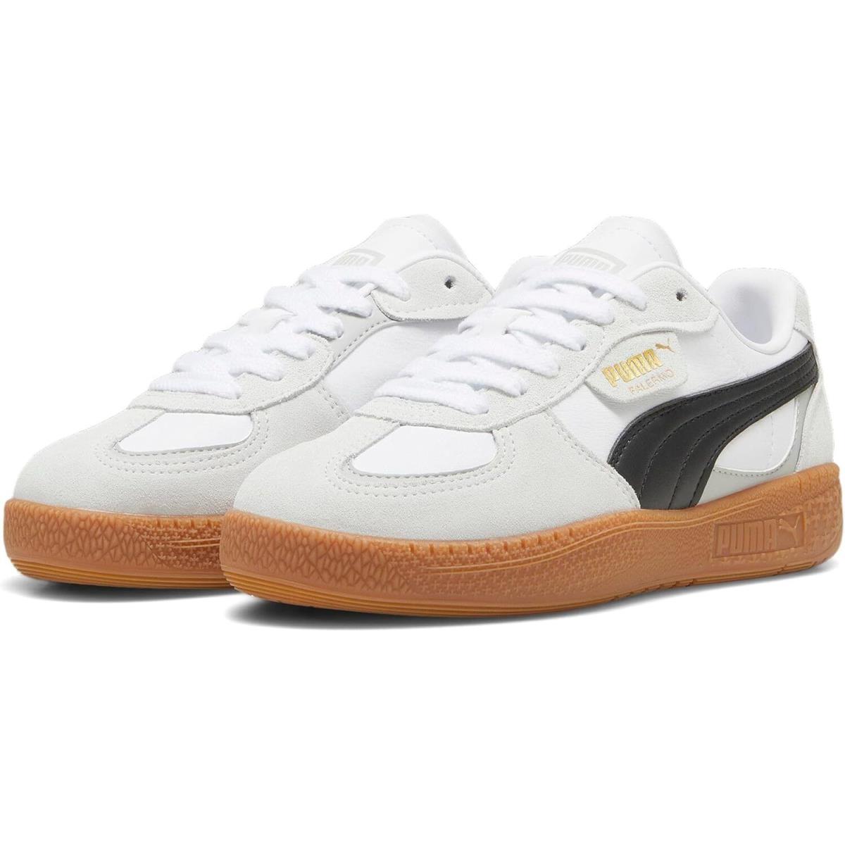 Women`s Shoes Puma Palermo Moda Casual Lace Up Sneakers 397727-01 White / Black