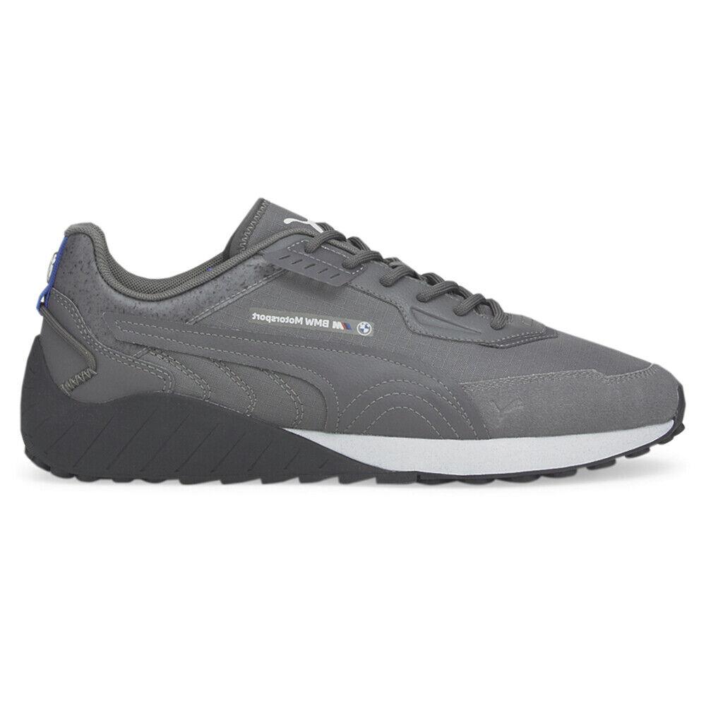 Puma Bmw Mms Speedfusion Re:collection Lace Up Mens Grey Sneakers Casual Shoes - Grey