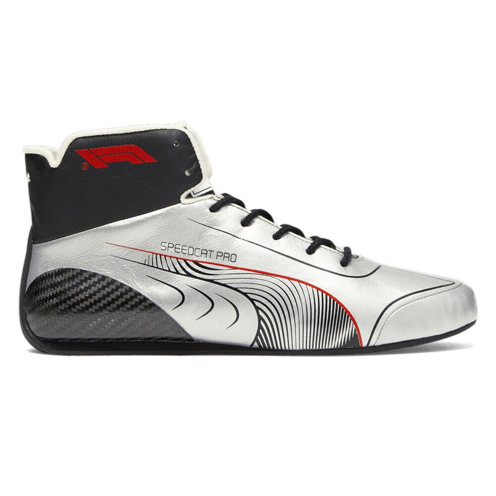 Puma Speedcat Pro X F1 Lvgp High Top Mens Silver Sneakers Casual Shoes 30827801 - Silver