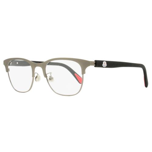 Moncler Rectangular Eyeglasses ML5193H 013 Ruthenium/black 51mm