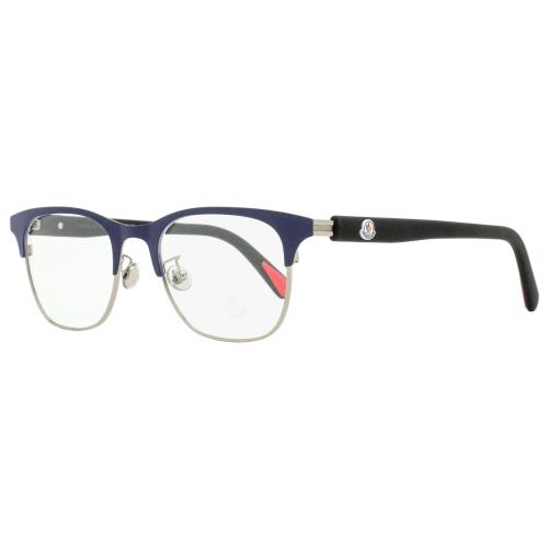 Moncler Rectangular Eyeglasses ML5193H 090 Blue /black 51mm