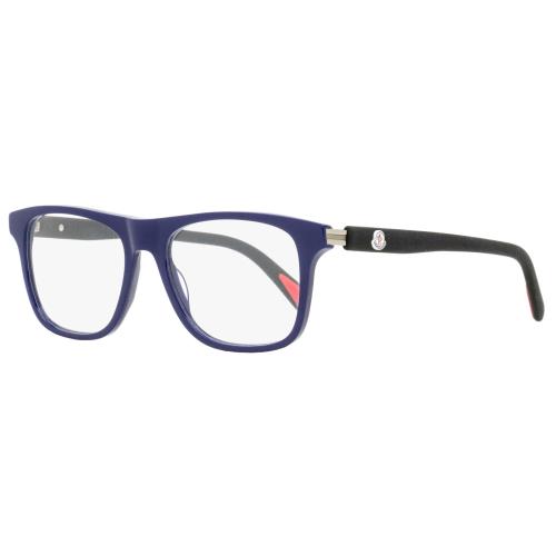 Moncler Rectangular Eyeglasses ML5161 090 Blue/black 54mm