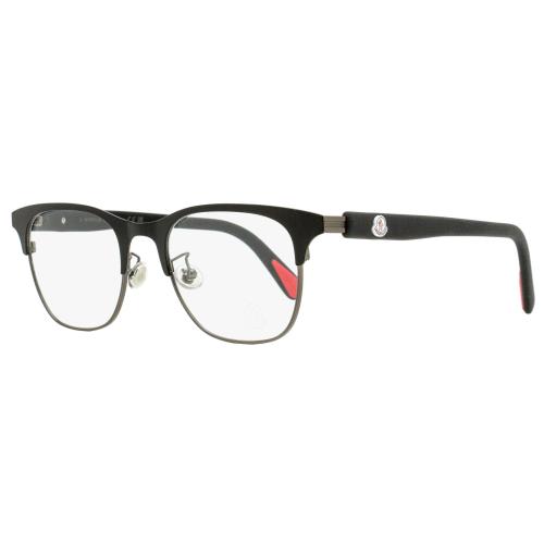 Moncler Rectangular Eyeglasses ML5193H 001 Black 51mm