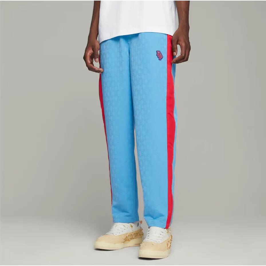 Puma Men`s Medium Dapper Dan T7 Track Pants Blue 620866 27