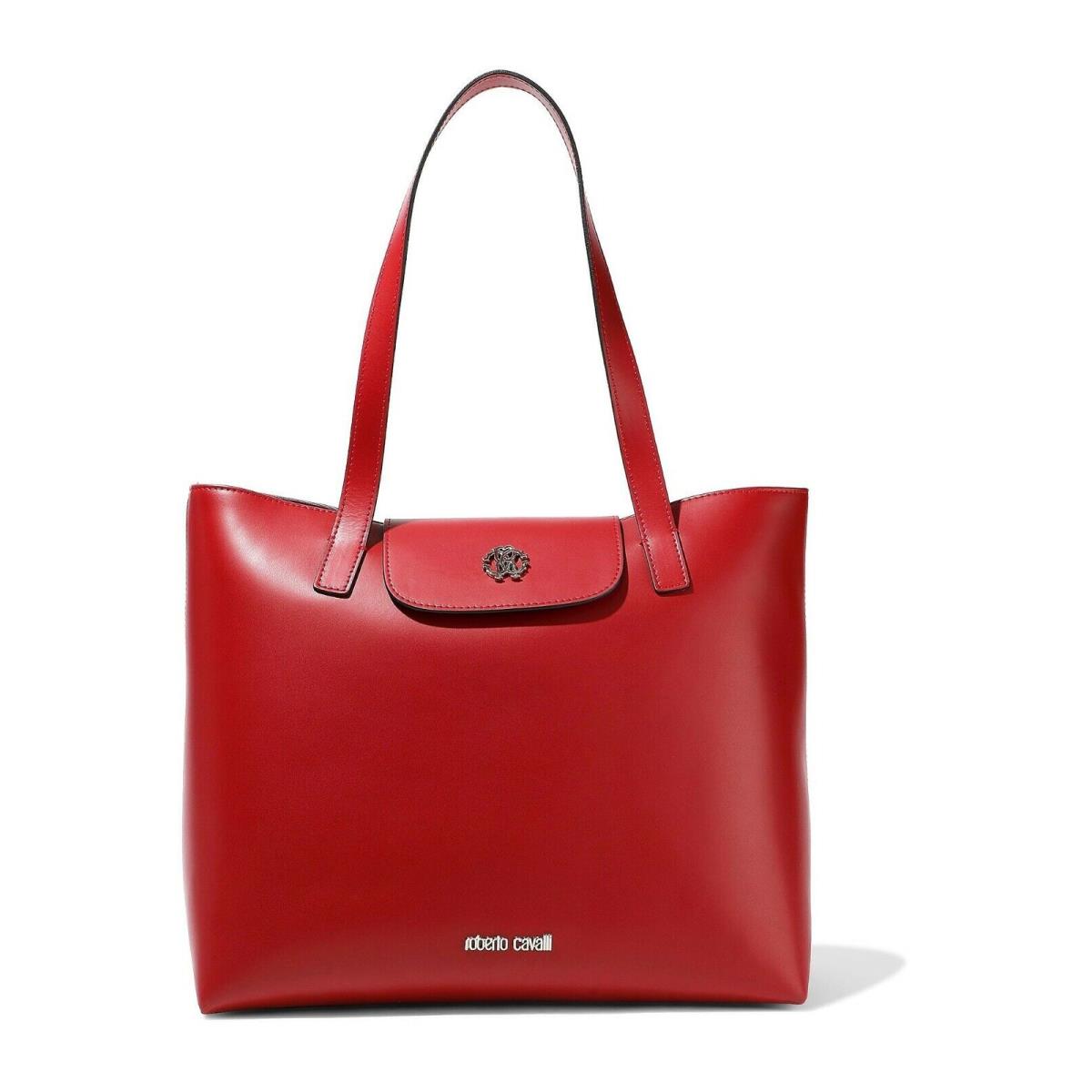 Roberto Cavalli Borsa Red Shopper Tote B6605