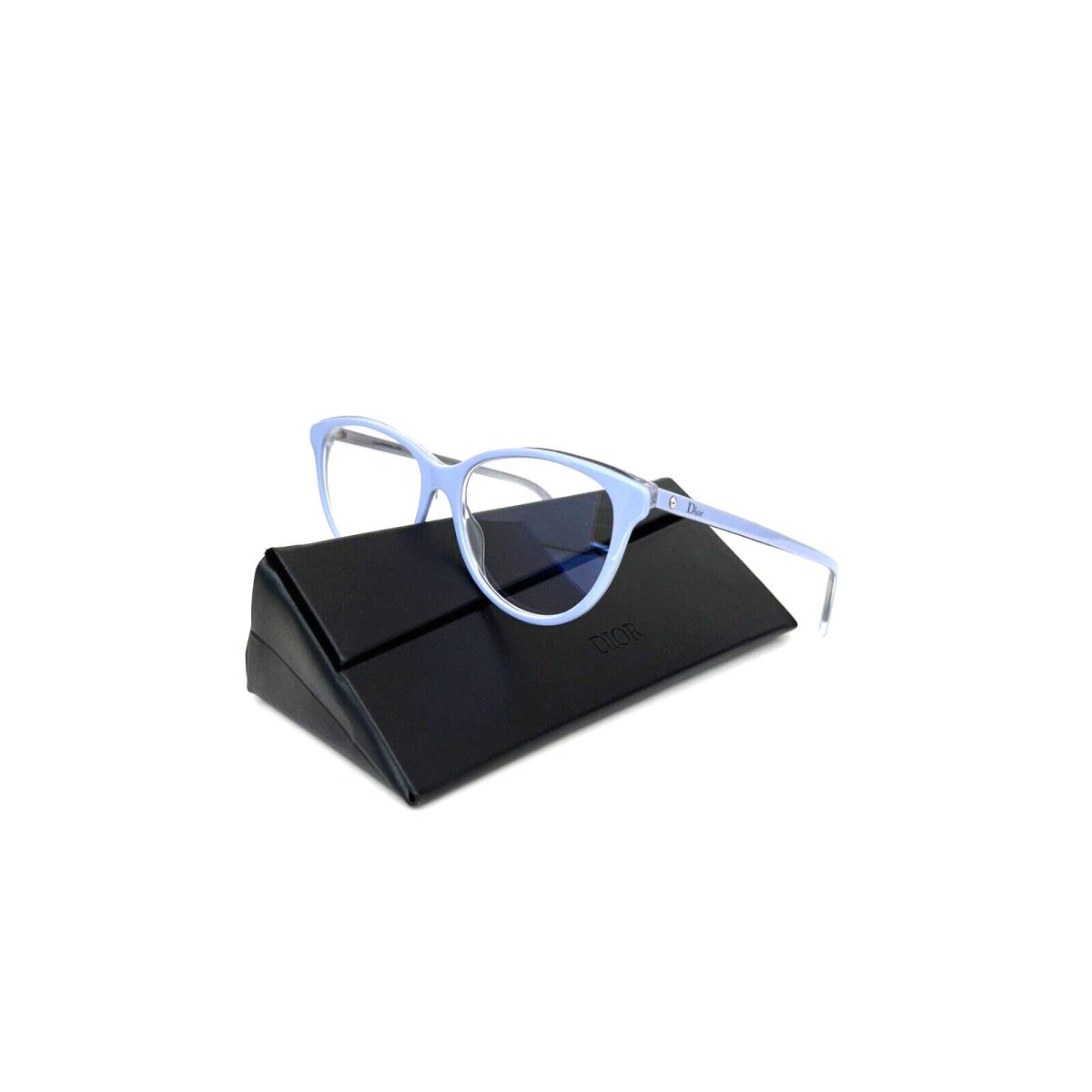 Dior Eyewear N17 Mvm 53 16 140 Light Blue Acetate Women s Eyeglasses Frames