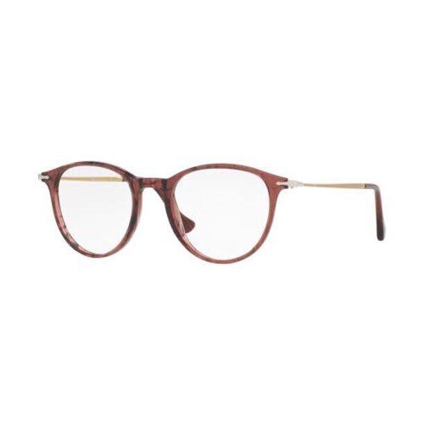 Persol PO3147V Eyeglasses 50-19-140 Striped Cherry W/demo Lens 1054 PO 3147V