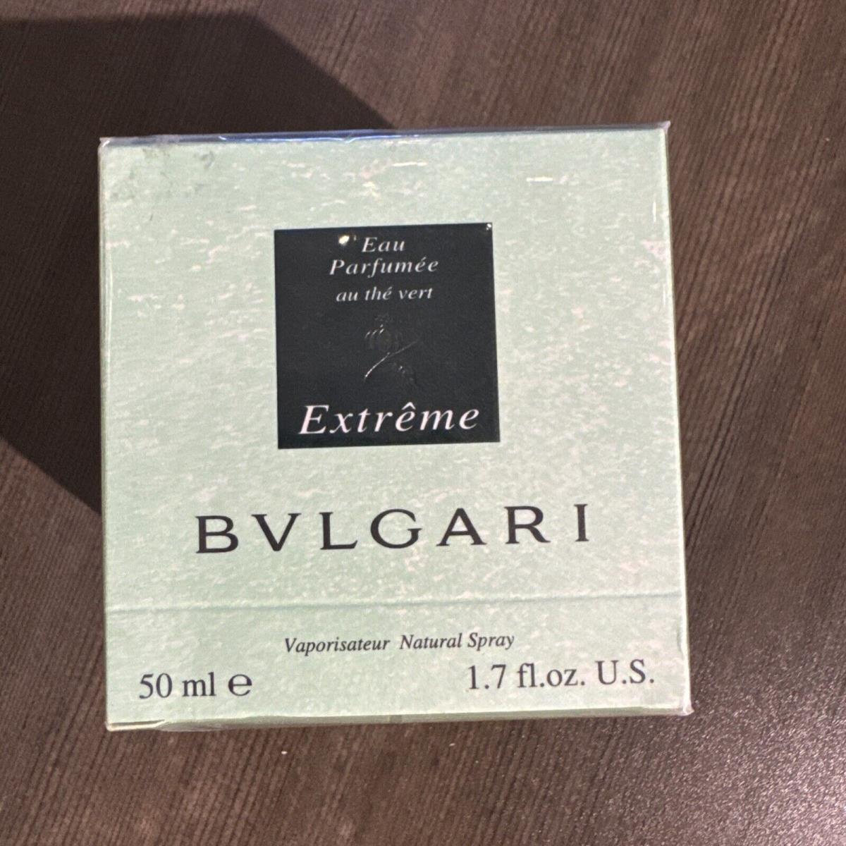 Bvlgari Eau Perfumee Extreme Au The Vert 1.7 Oz/50 Ml. Box. Vintage