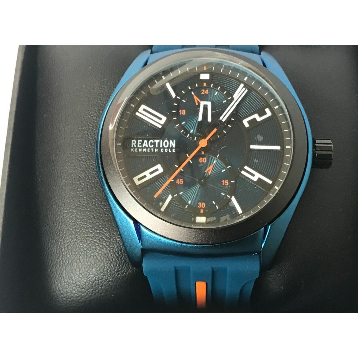 Reaction Kenneth Cole Men`s Watch Multi Function Watch You Choose Blue