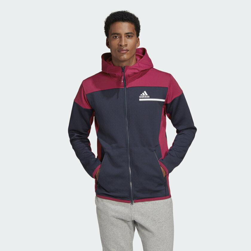 Adidas Men`s Z.n.e. Aeroready Full-zip Sweatshirt FT6131