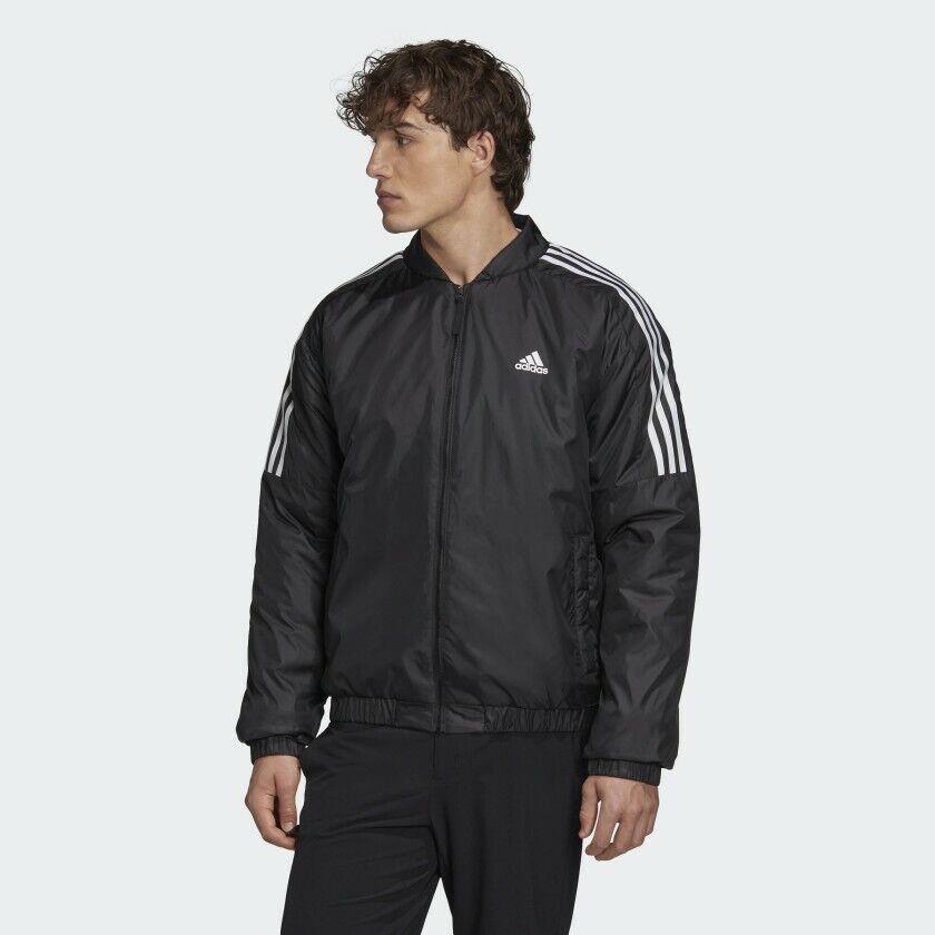 Adidas Originals Men`s Essentials Insulated Bomber Jacket GH4577