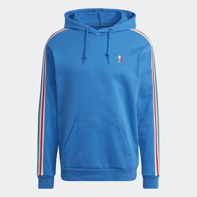 Adidas Originals Men`s 3-Stripes Trefoil Hoodie HK7399