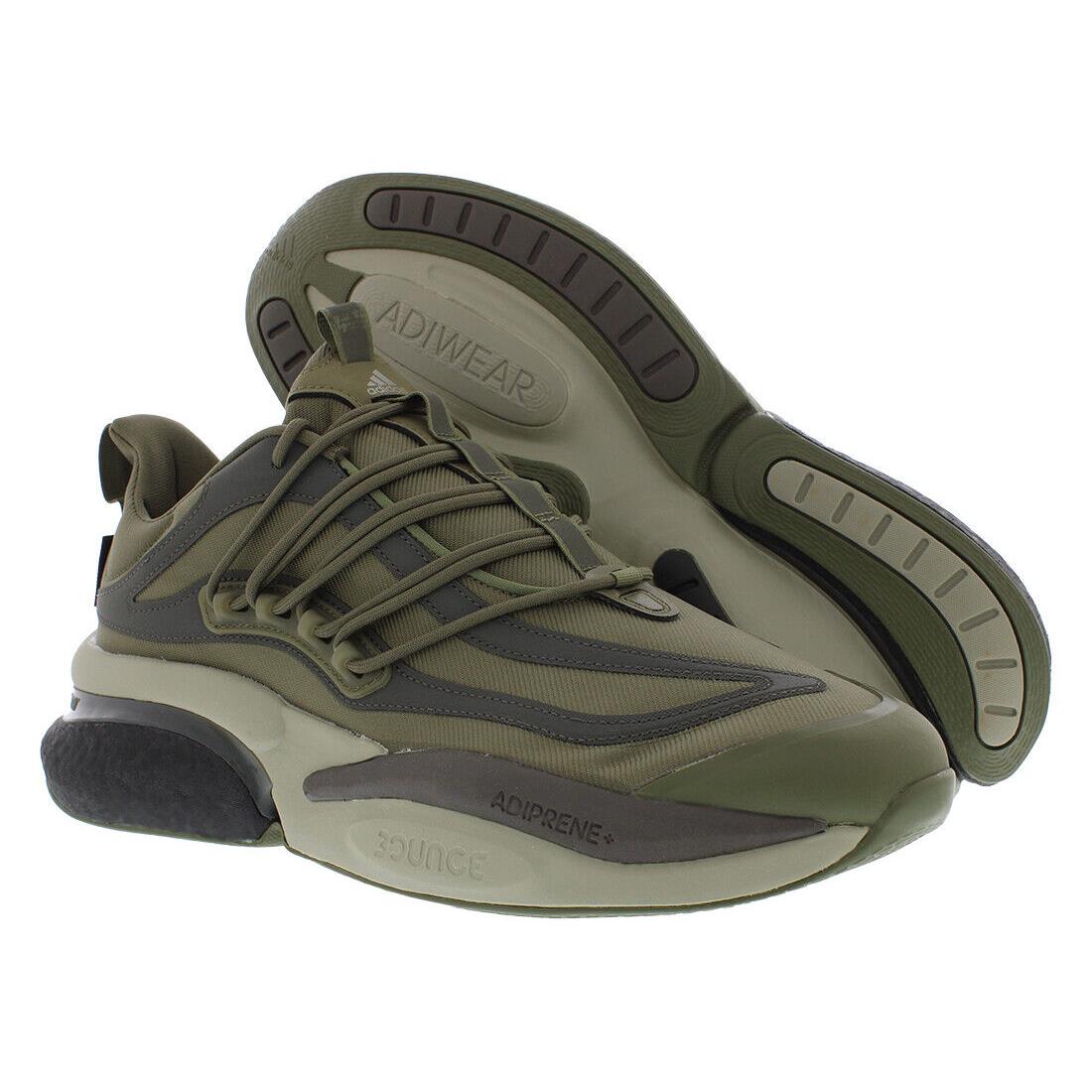 Adidas Alphaboost V1 Mens Shoes Size 10.5 Color: Olive Strata/shadow