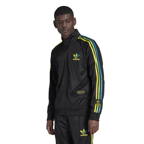 Adidas Originals Men`s Chile 20 Holographic Track Suit Jacket Pant