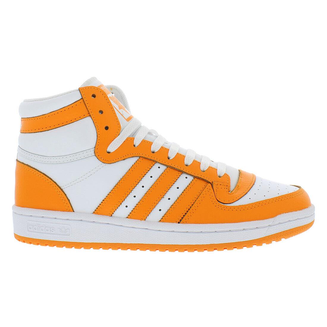 Adidas Top Ten Rb Mens Shoes - White/Orange, Main: White