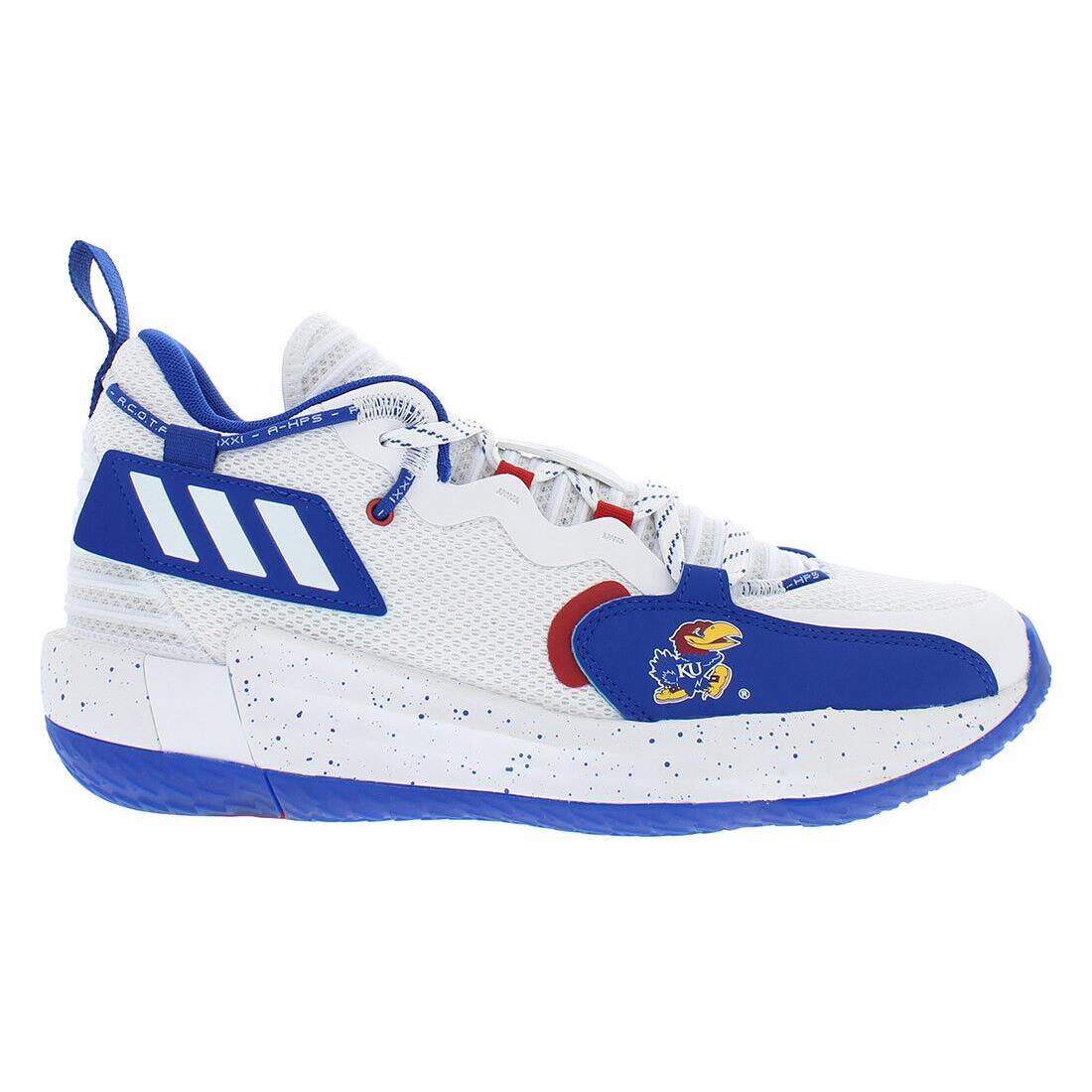 Adidas Sm Dame 7 Extply Unisex Shoes - White/Blue, Main: White