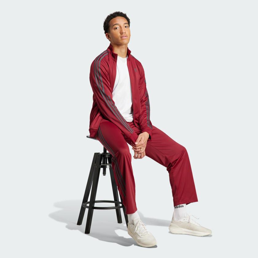 Adidas Men`s Essentials Warm-up 3-Stripes Track Suit Jacket Pant