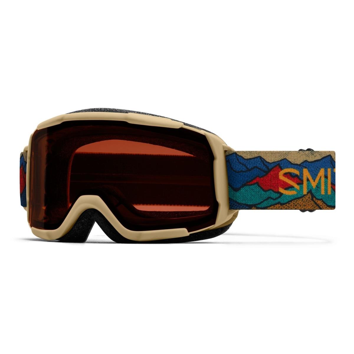 Smith Daredevil Kid`s Snow Goggles Sandstorm Summits Frame RC36 Lens