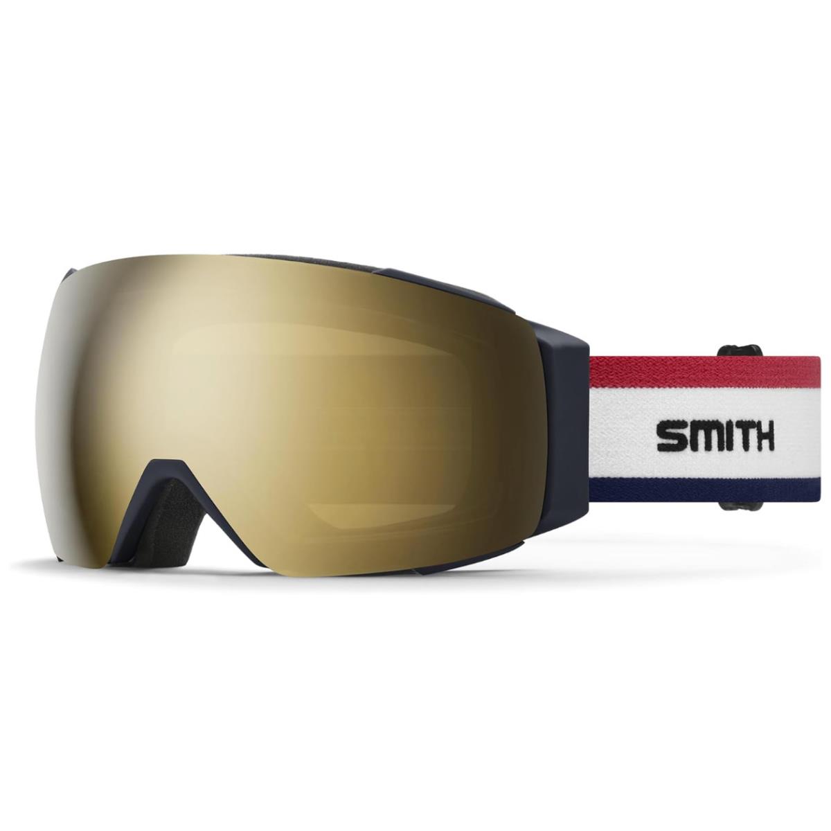 Smith IO Mag Low Bridge Goggles-sun Valley-cp Gold Mirror Lens