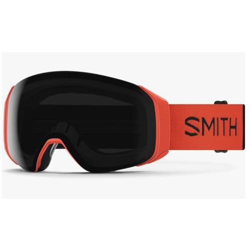 Smith 4D Mag S Goggles-poppy-chromapop Sun Black+bonus Lens