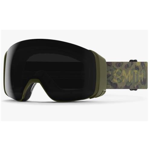 Smith 4D Mag Goggles-vintage Camo-chromapop Sun Black+bonus