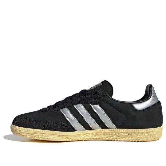 Adidas Womens Samba OG Black Matte Silver Size 11.5