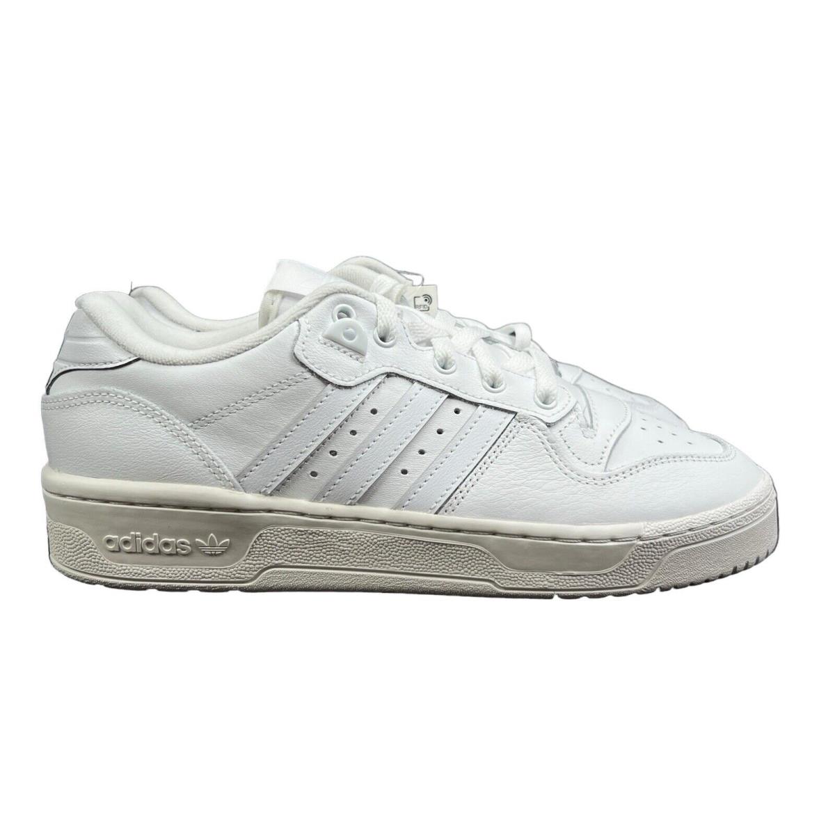 Adidas Rivalry Low Triple White Shoes FV4225 Women`s Size 8.5 - White