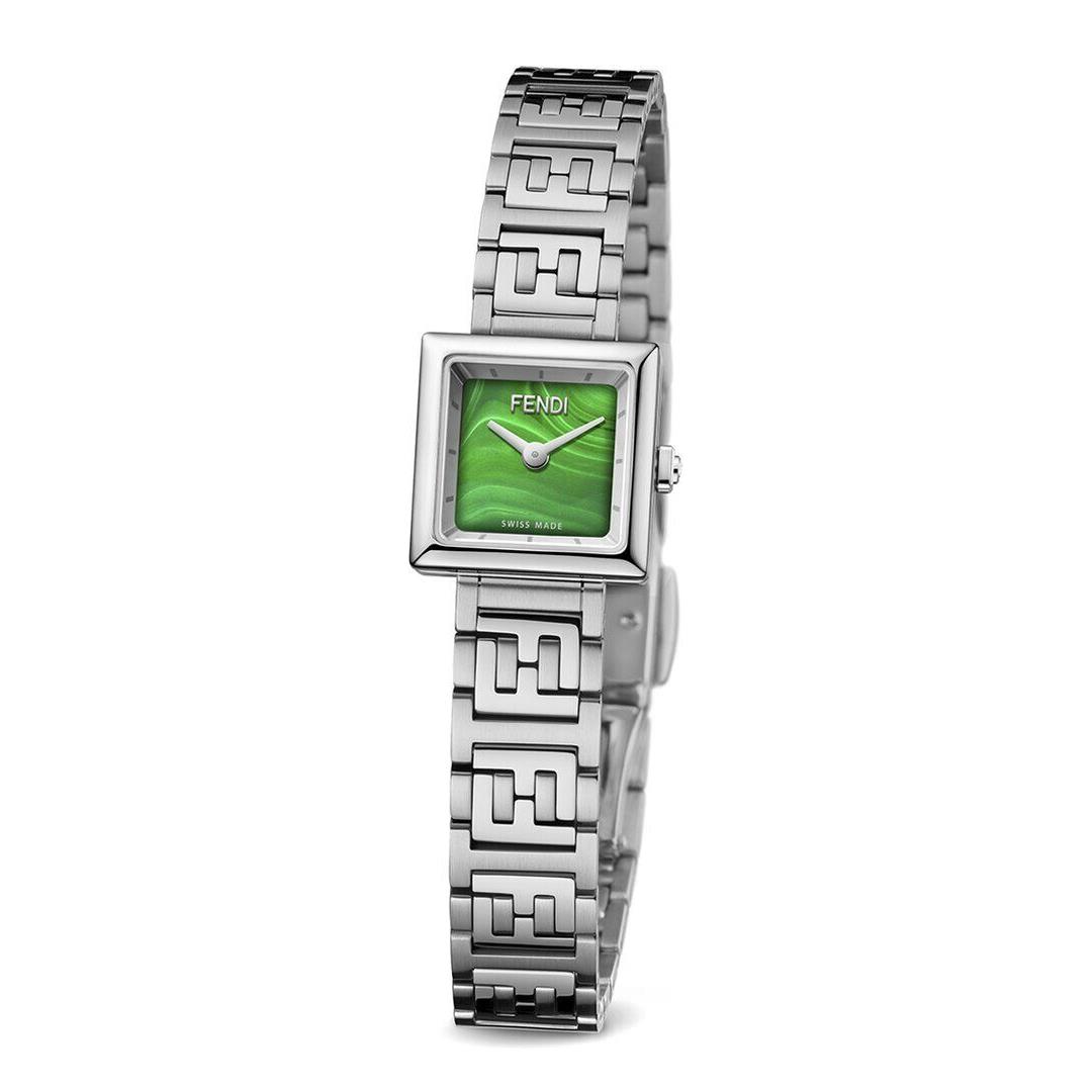 Fendi Women`s Forever Fendi Square Diamond Watch Women`s