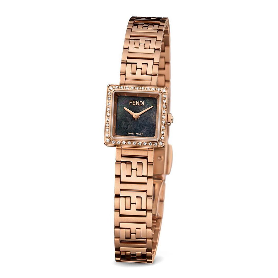 Fendi Women`s Forever Fendi Square Diamond Watch Women`s