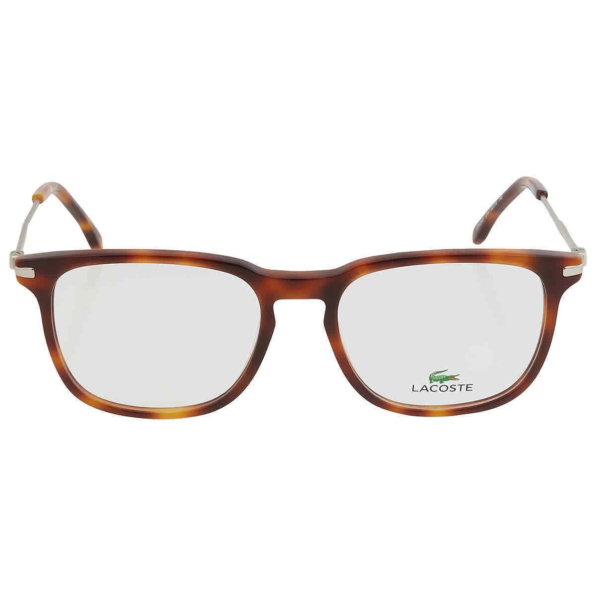 Lacoste Demo Rectangular Men`s Eyeglasses L2603ND 214 52 L2603ND 214 52