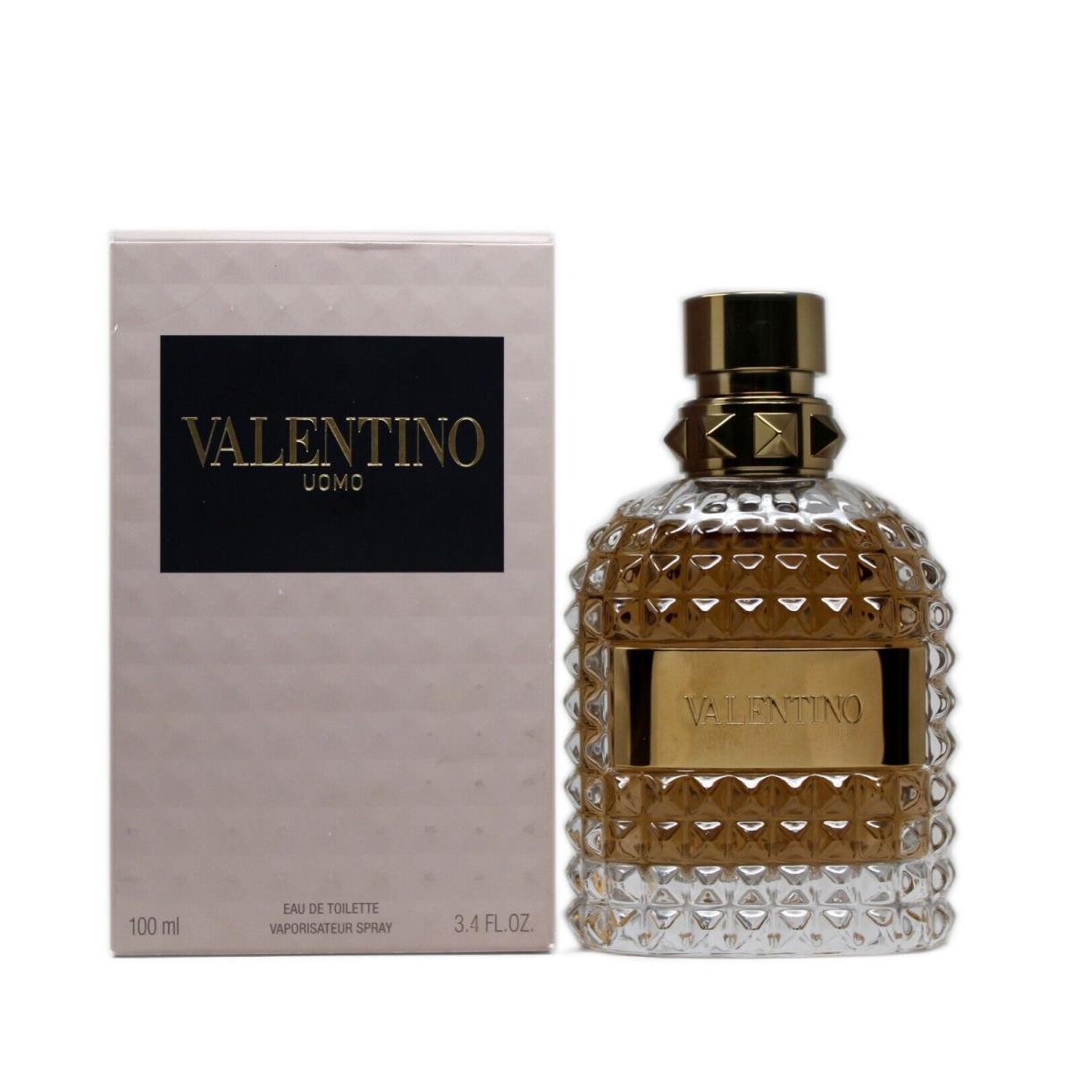 Valentino Uomo Eau DE Toilette Spray 100 ML/3.4 Fl.oz. NO Cellophane