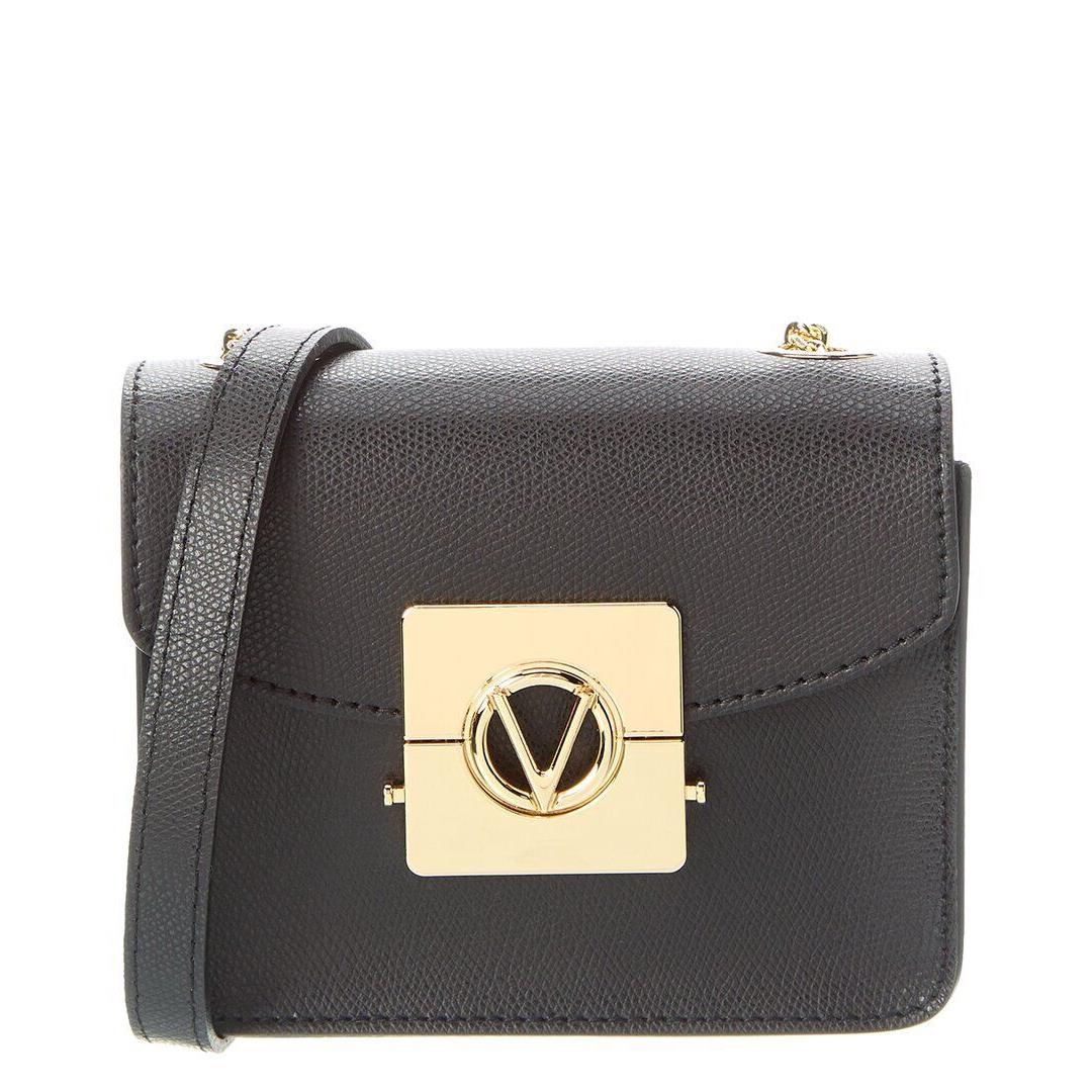 Valentino By Mario Valentino Bijou Leather Crossbody Women`s Black