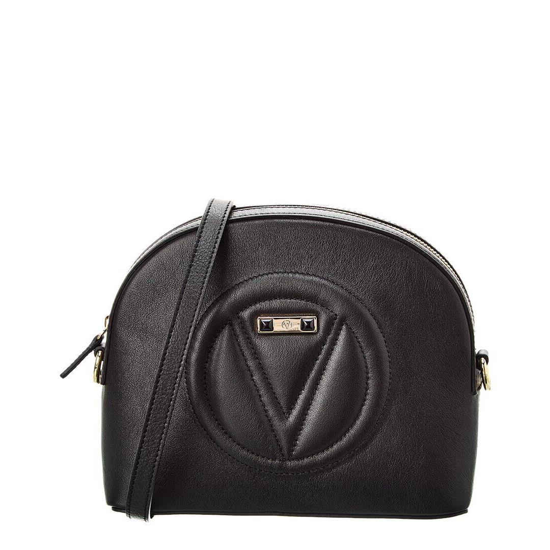 Valentino By Mario Valentino Kali Signature Leather Shoulder Bag Women`s Black