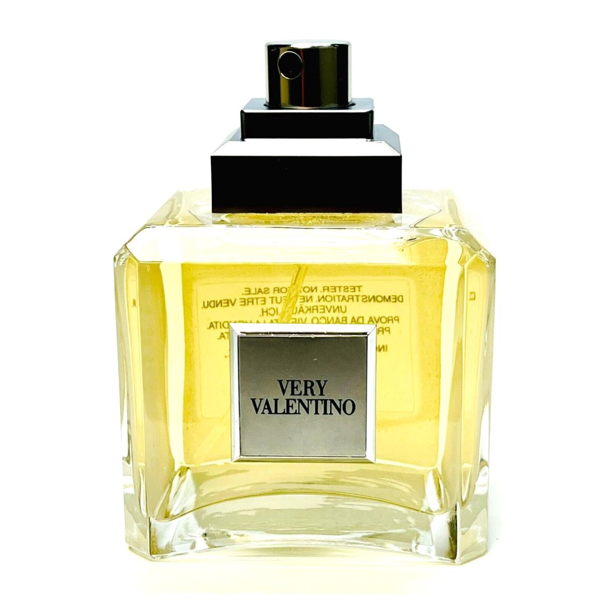 Very Valentino By Valentino 3.3 oz Edt Men`s Cologne No Cap Tester