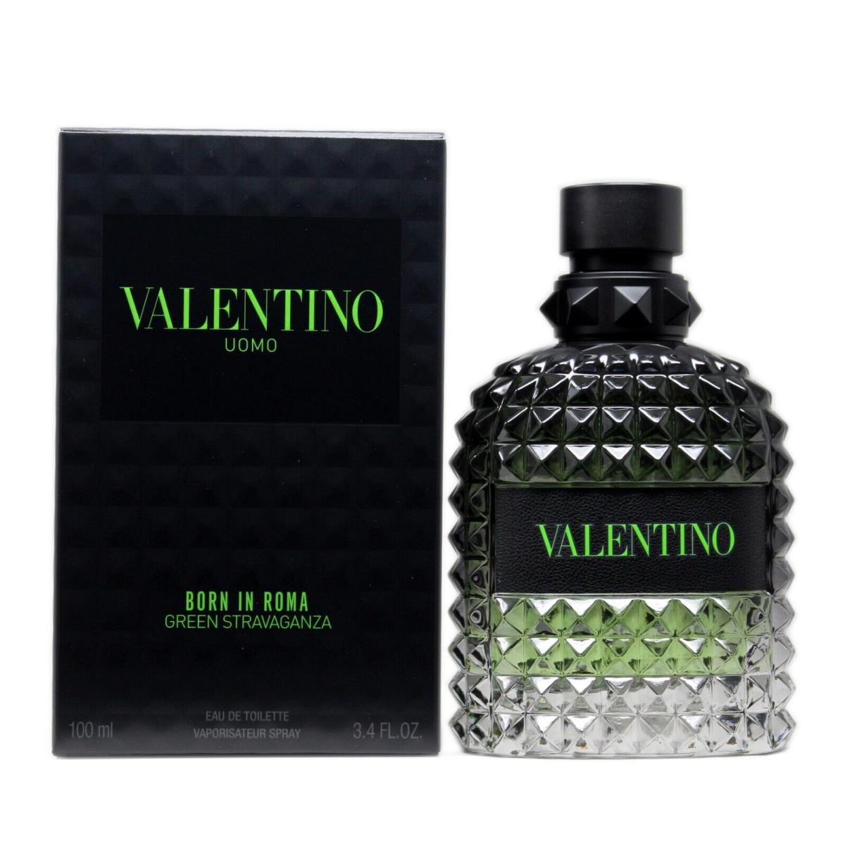 Valentino Uomo Born IN Roma Green Stravaganza Eau DE Toilette Spray 100ML