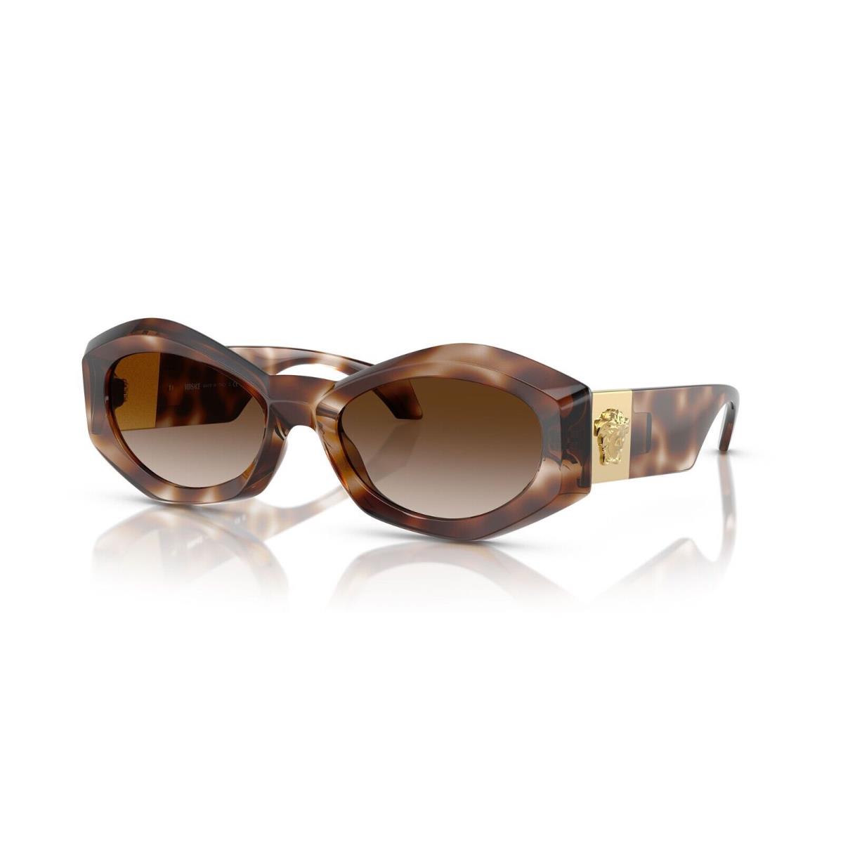 Valentino Versace VE 4466 Havana/brown Shaded 5461/3B Sunglasses