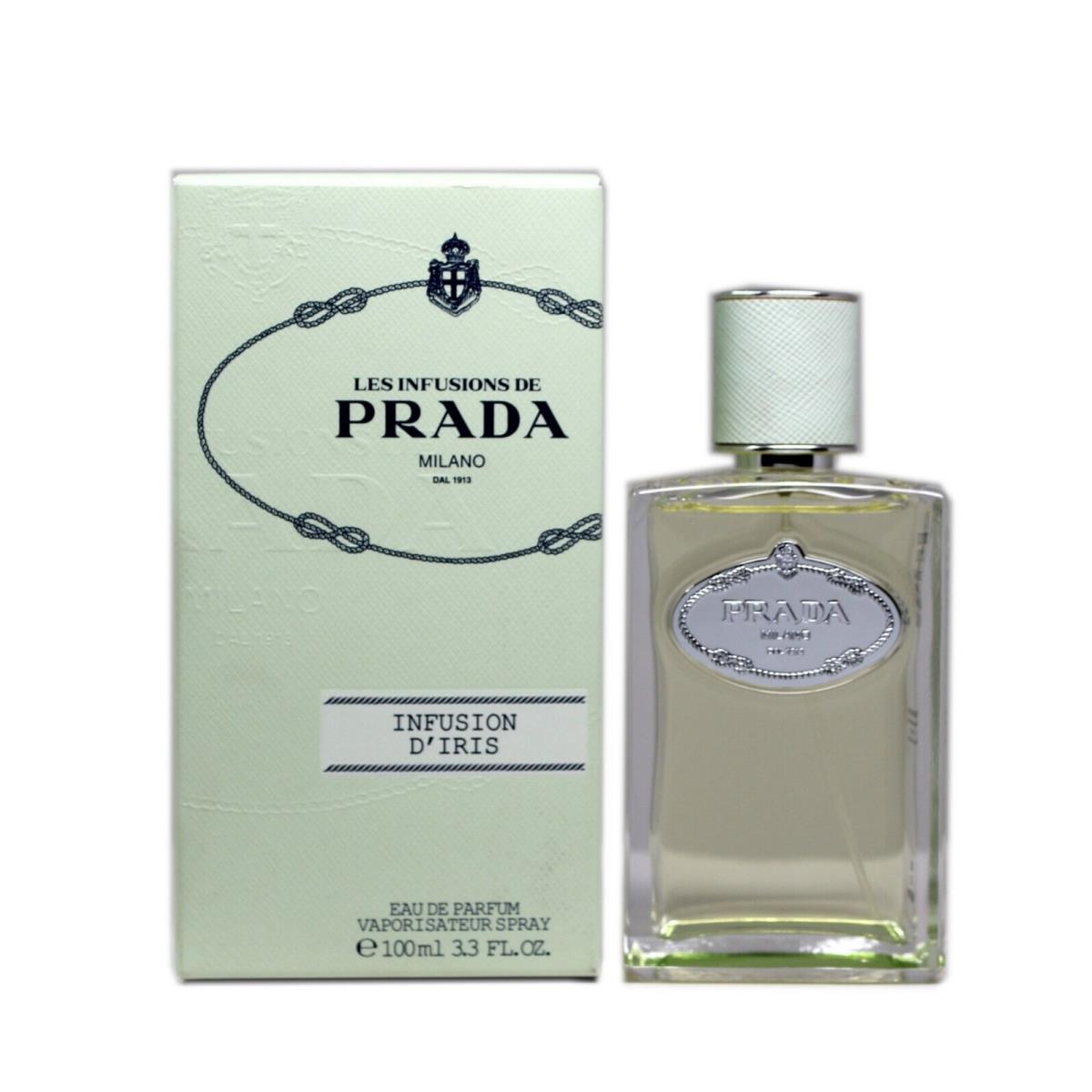 Prada Les Infusions D`iris Eau DE Parfum Spray 100 ML/3.3 Fl.oz. NO Cellophane