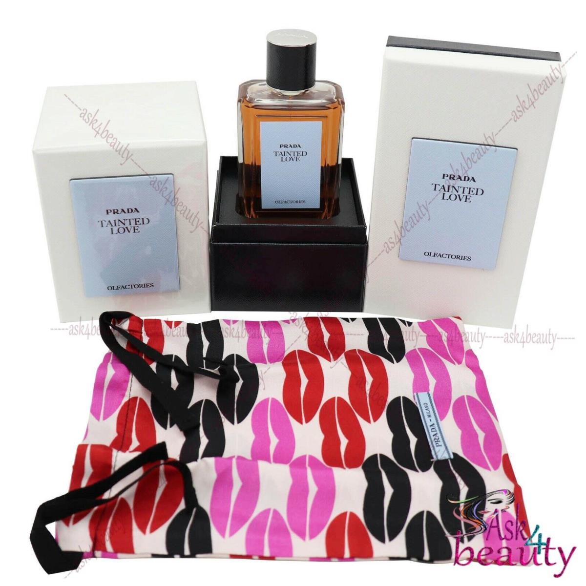 Prada Olfactories Tainted Love 3.4oz/100ml Edp Spray For Women with Free Gift