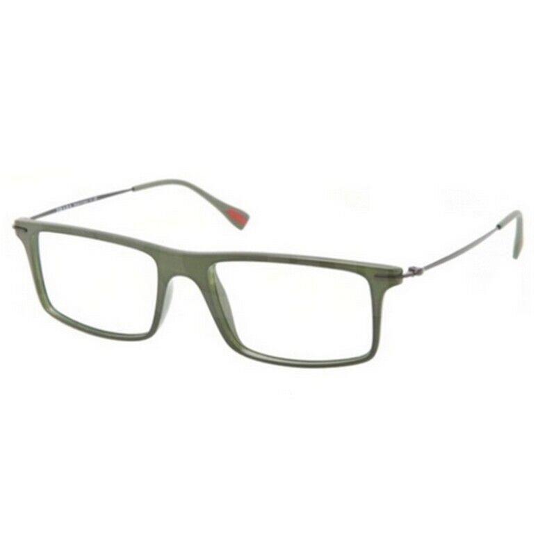 Prada Sports Eyeglasses PS03EV-ROS1O1-51 Size 51/16/rectangular W Case