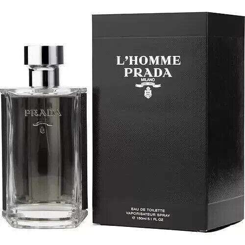 Prada L`homme Men 5.0 5.1 oz 150 ml Eau De Toilette Spray